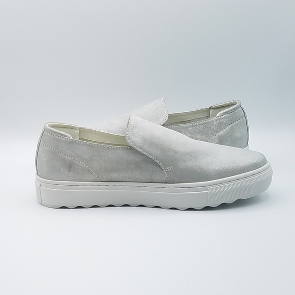 J/Slides Perrie Slip On Shoes Size 8.5 Silver - Picture 9 of 14